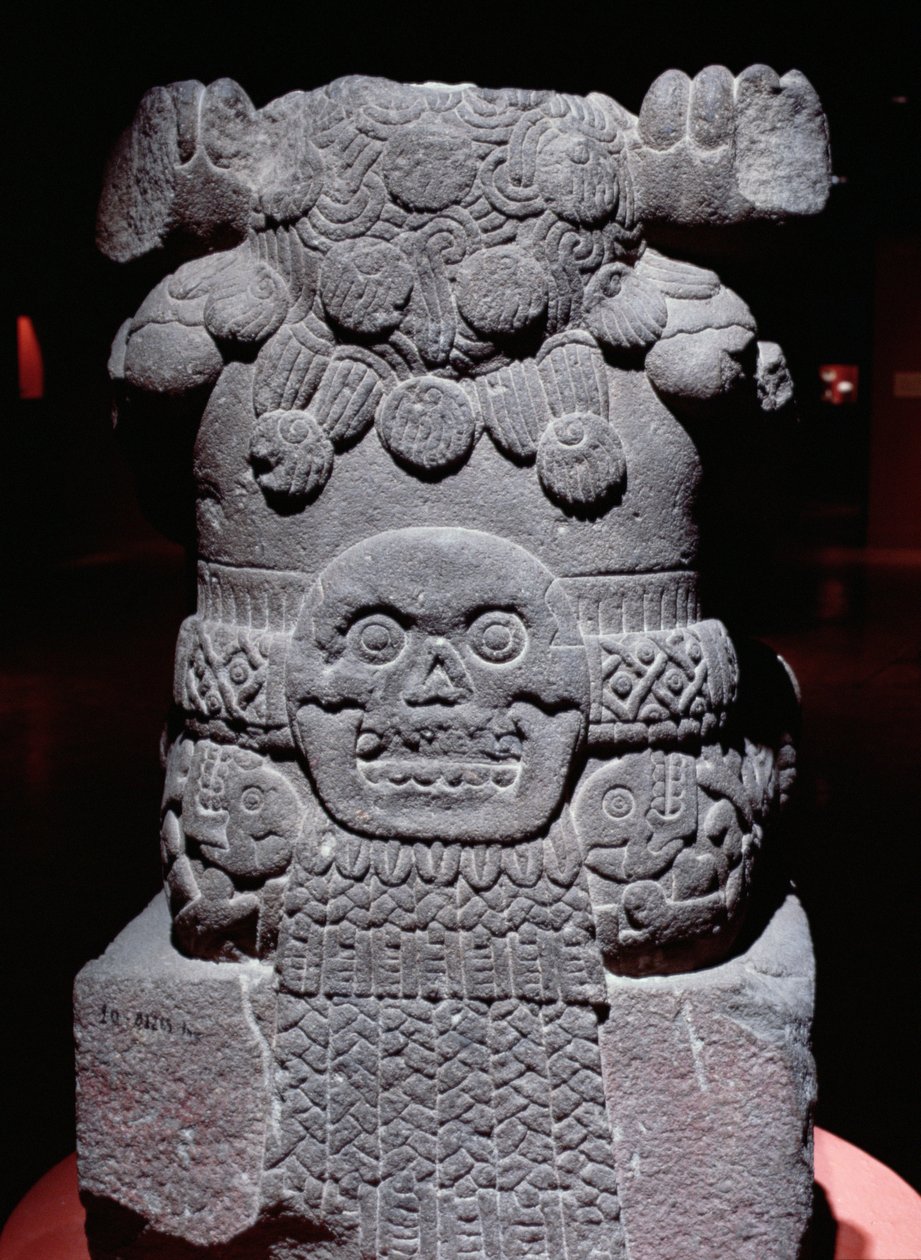 Coatlicue, Późny okres postklasyczny (1300-1521) autorstwa Aztec
