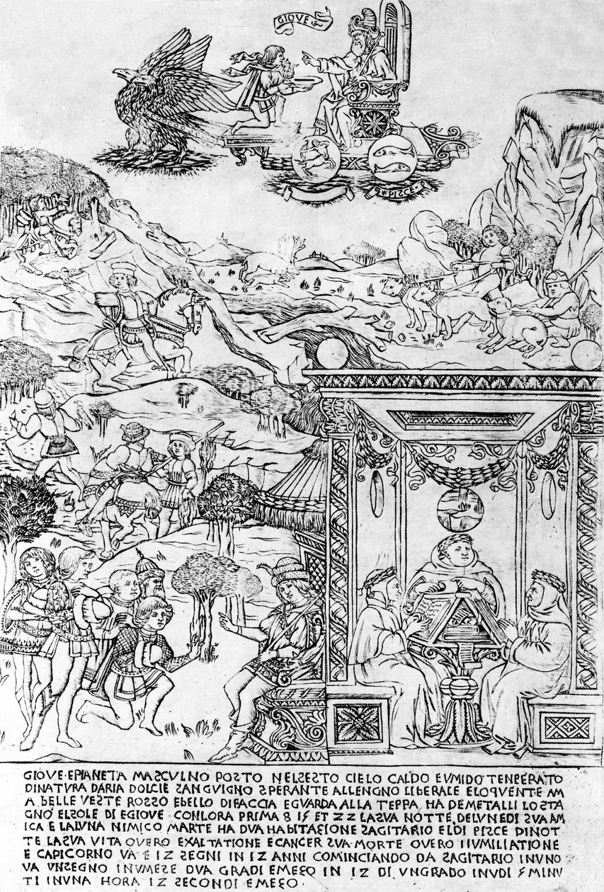 Jowisz, ok. 1464 r. autorstwa Baccio Baldini
