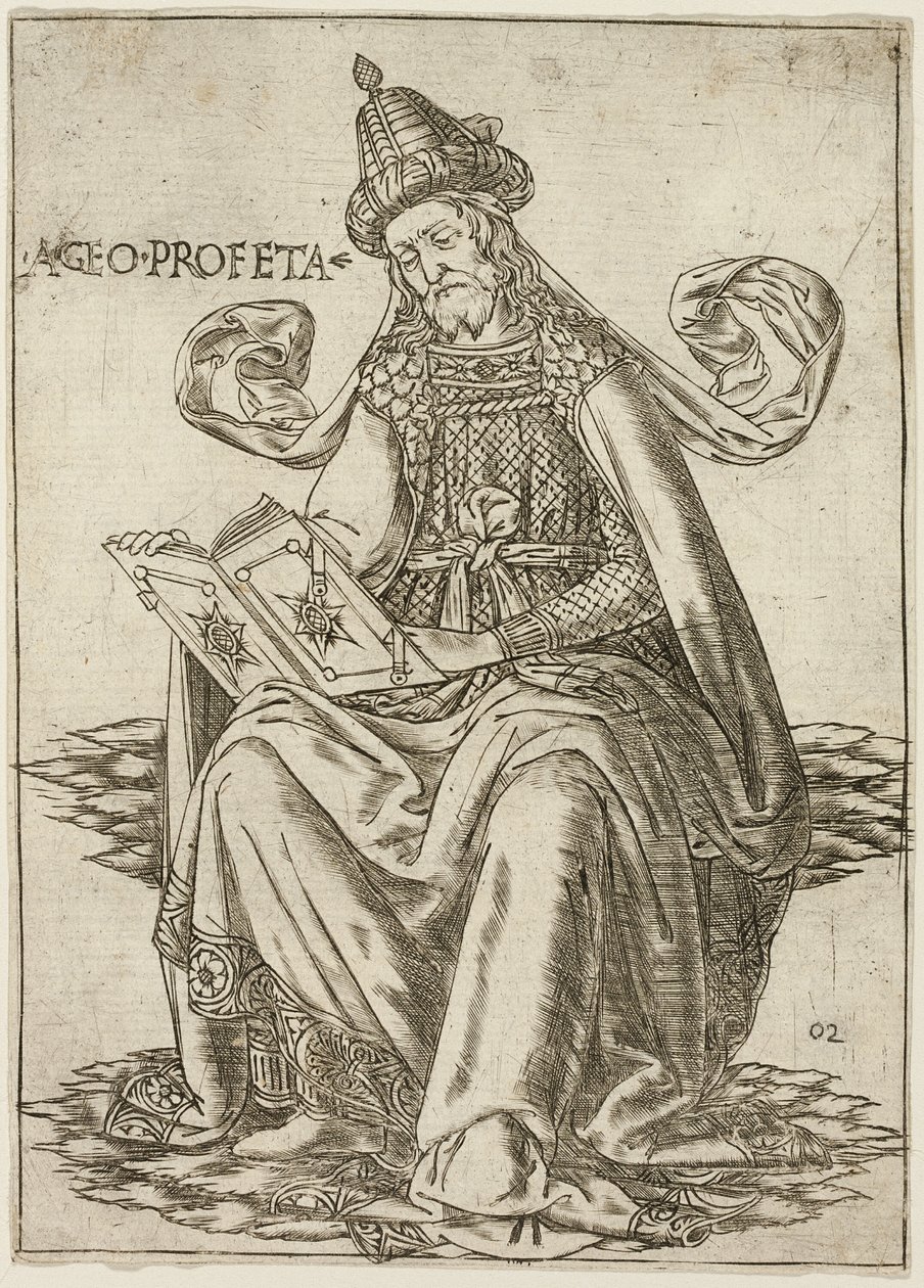 Prorok Aggeusz autorstwa Baccio Baldini
