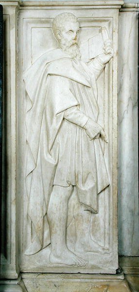 Prorok (marmur) autorstwa Baccio Bandinelli