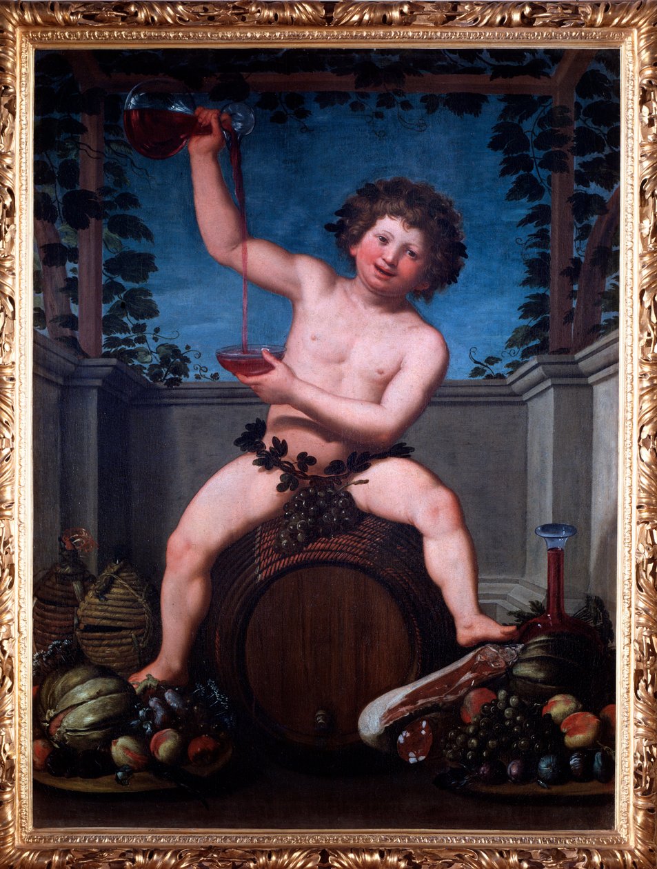 Bachus (malarstwo, ok. 1630) autorstwa Baccio del Bianco