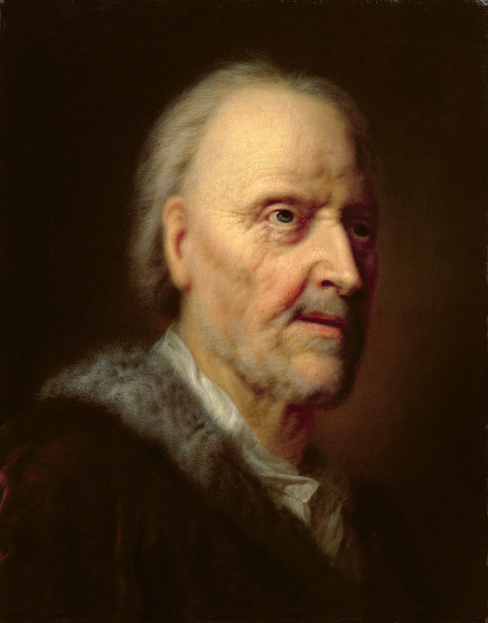Portret starca autorstwa Balthasar Denner
