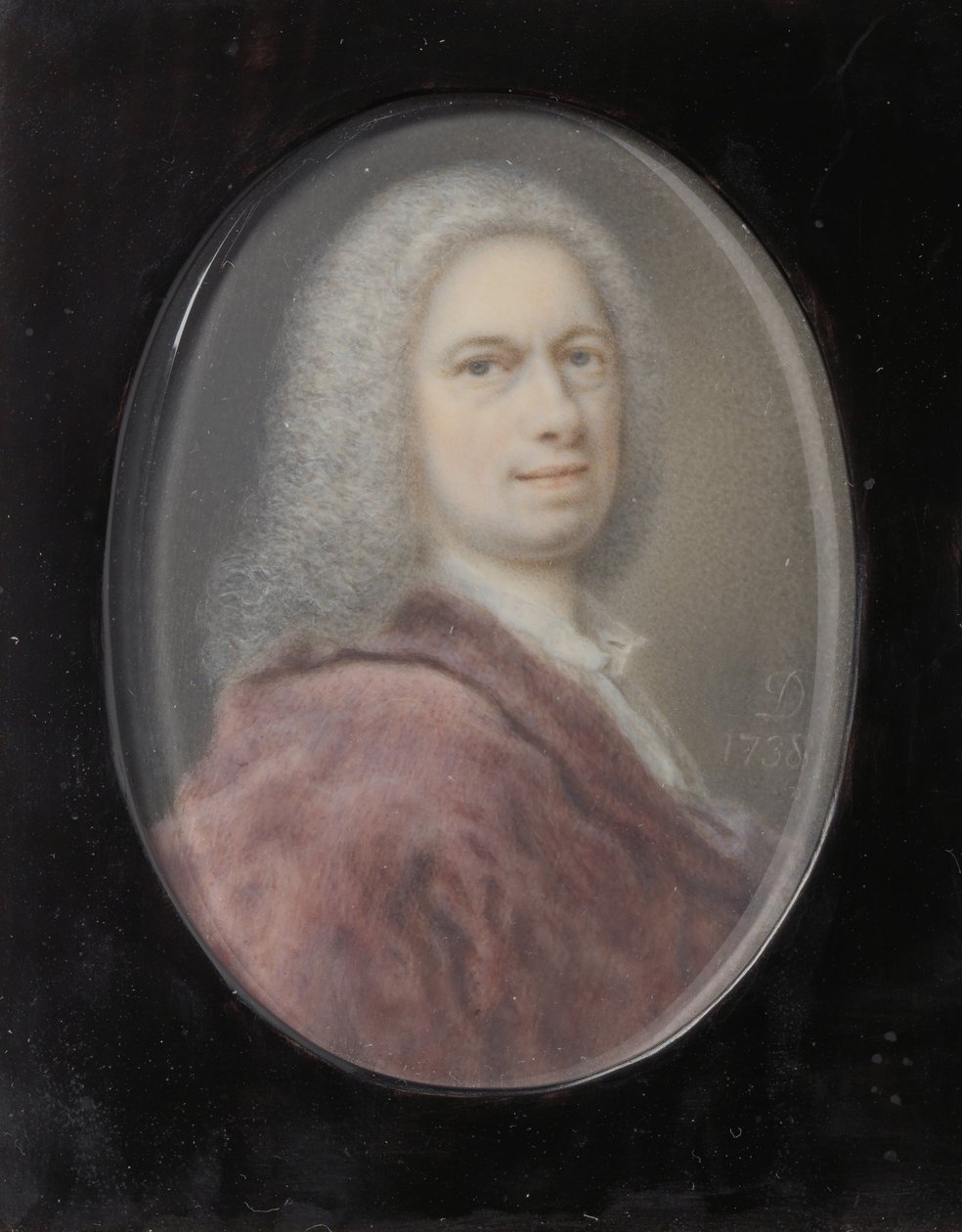 Autoportret, 1738. autorstwa Balthasar Denner