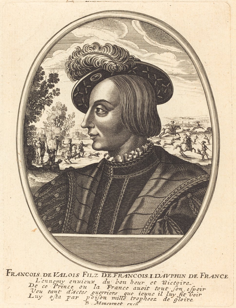 Franciszek z Valois autorstwa Balthasar Moncornet