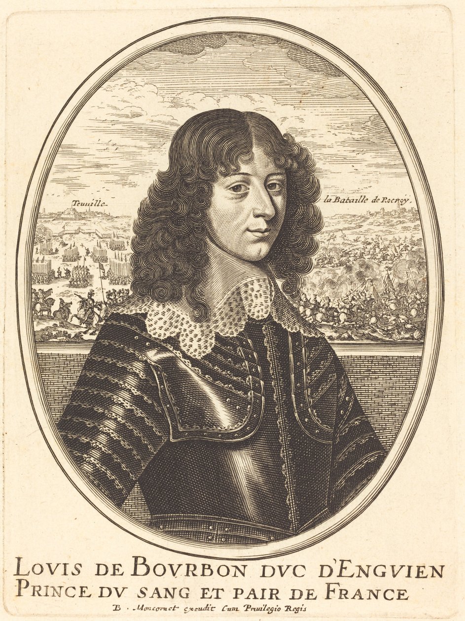 Ludwik II Burbon-Condé autorstwa Balthasar Moncornet