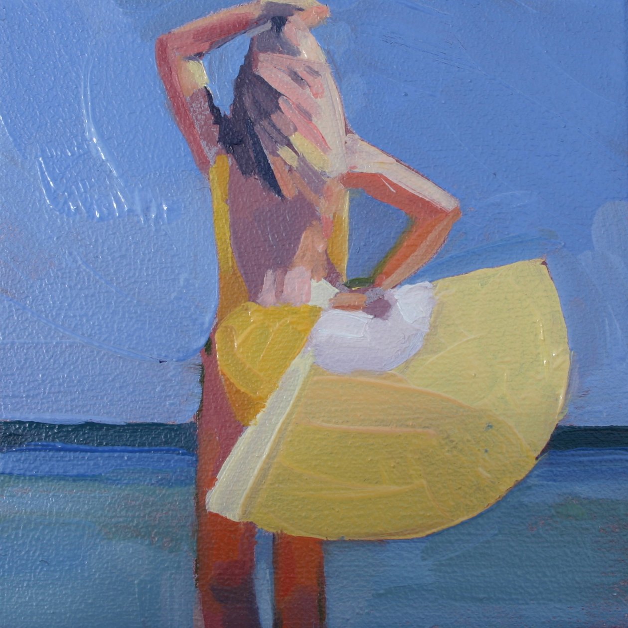 „Twarz 27”, 2012 autorstwa Barbara Hoogeweegen