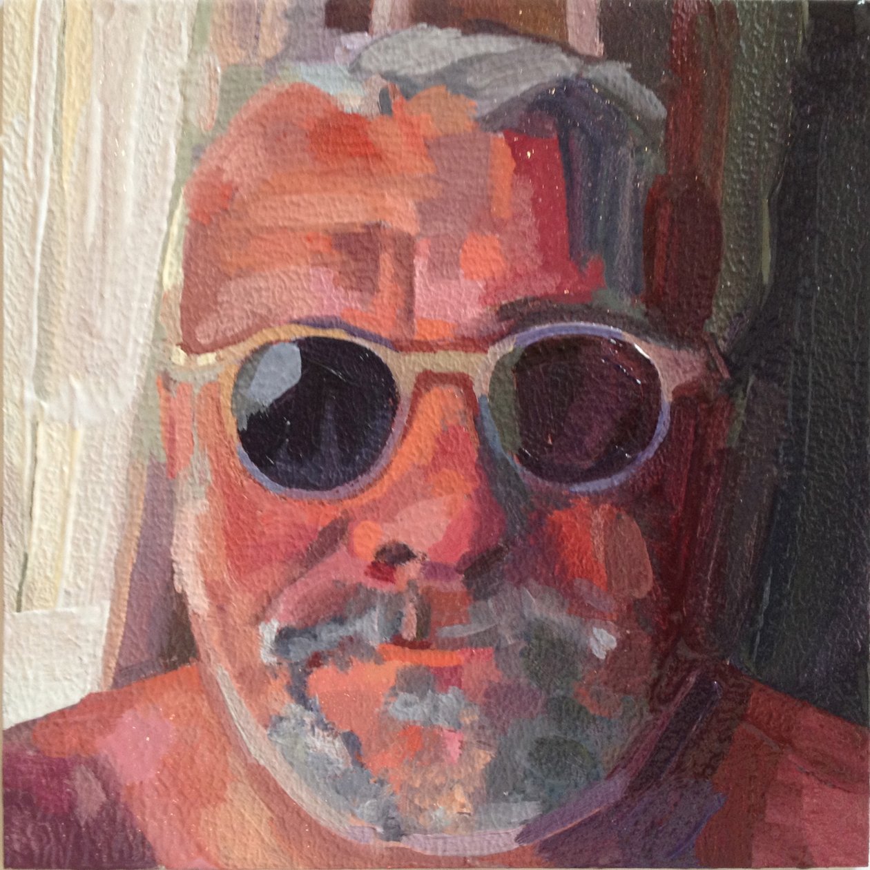 „Twarz 32”, 2012 autorstwa Barbara Hoogeweegen