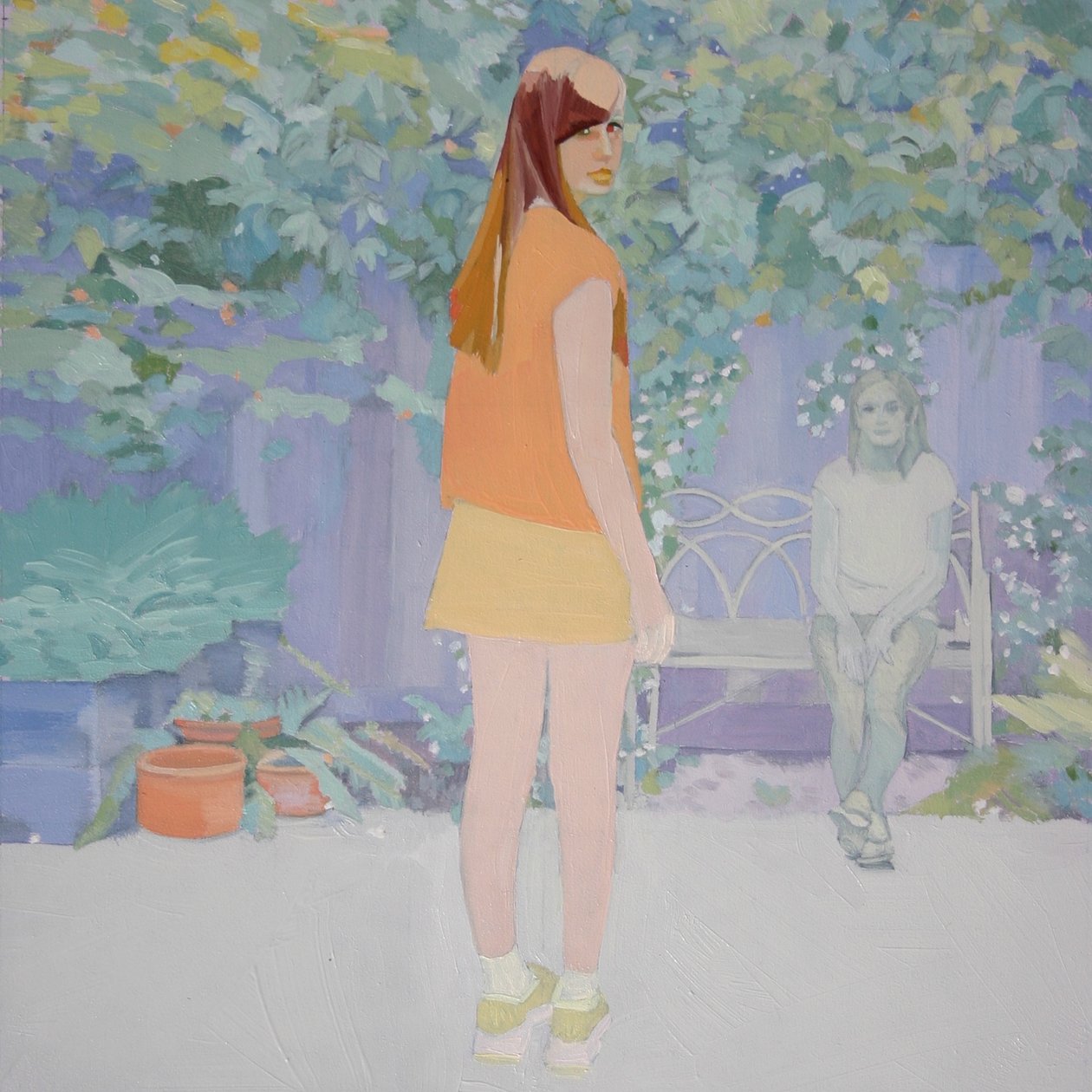 „Dziewczyna w ogniu”, 2014 autorstwa Barbara Hoogeweegen