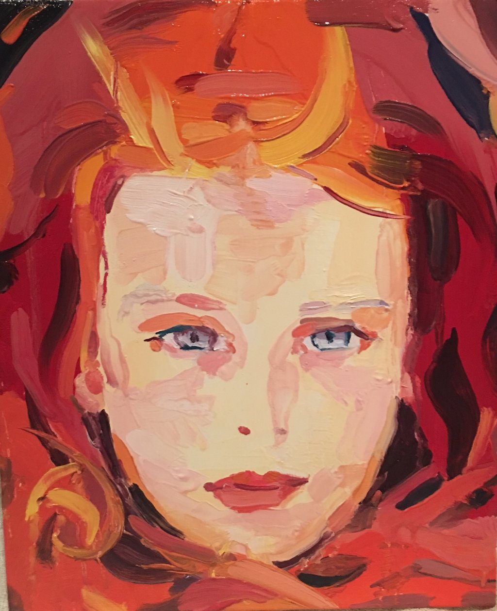 „W ogniu”, 2017 autorstwa Barbara Hoogeweegen