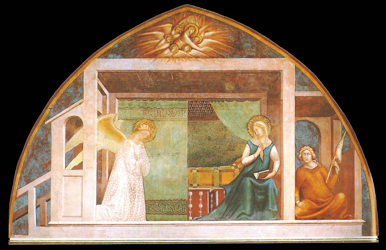 Zwiastowanie autorstwa Barna da Siena