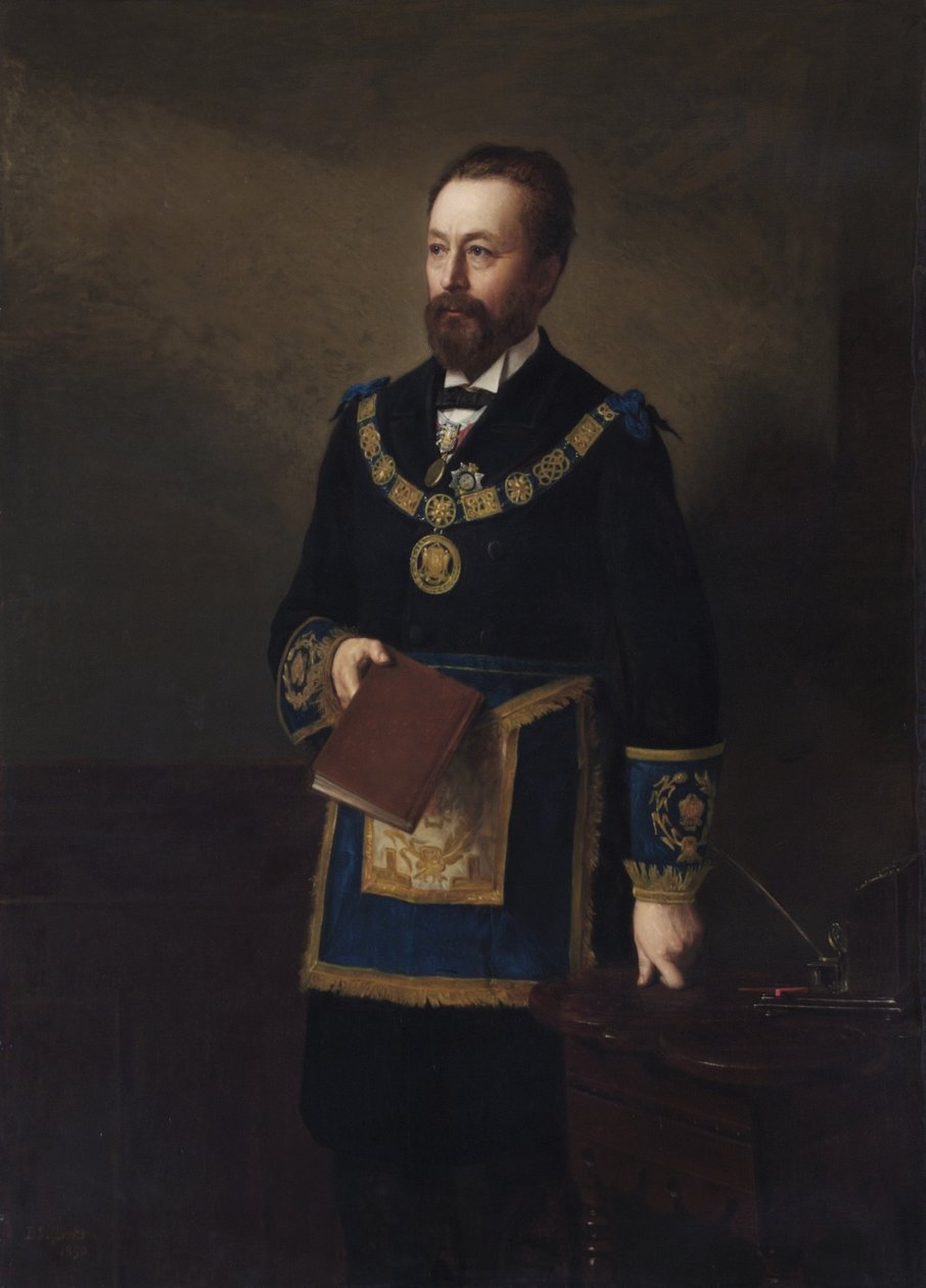 Thomas Fenn, 1890 r autorstwa Barnett Samuel Marks