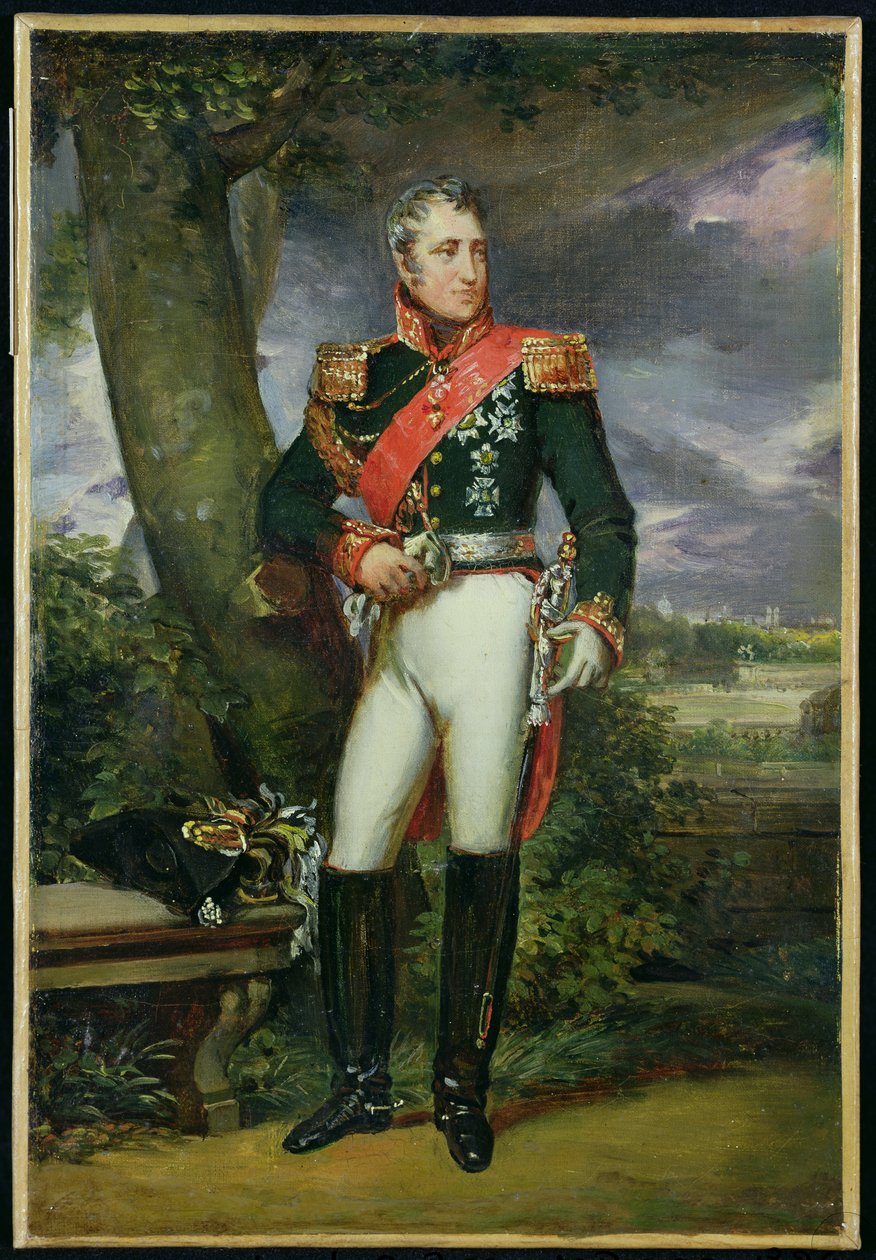 Charles-Andre (1764-1832) hrabia Pozzo di Borgo, 1824 autorstwa Baron François Pascal Simon Gérard