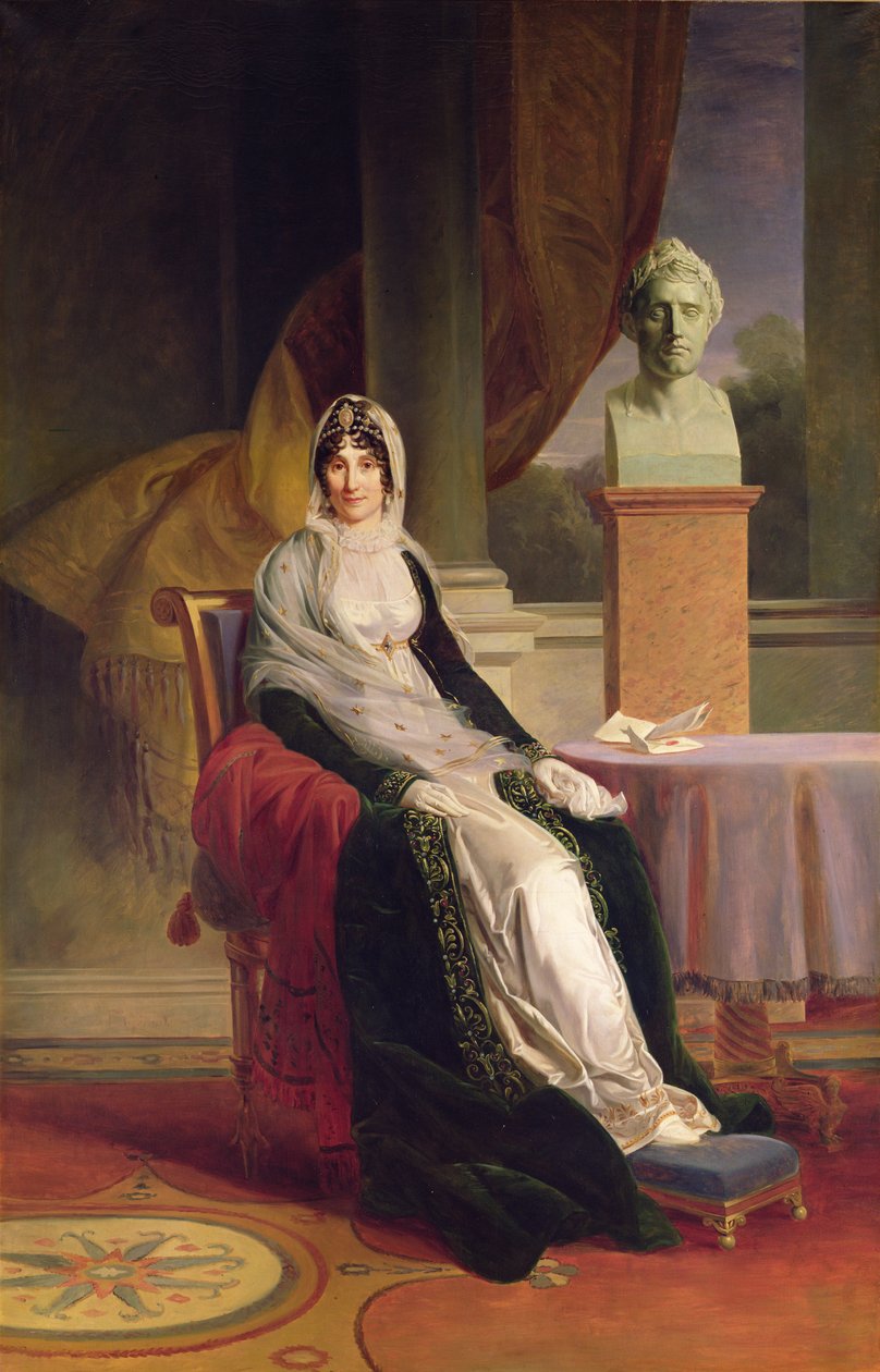 Marie-Laetitia Ramolino (1750-1836) 1803 autorstwa Baron François Pascal Simon Gérard