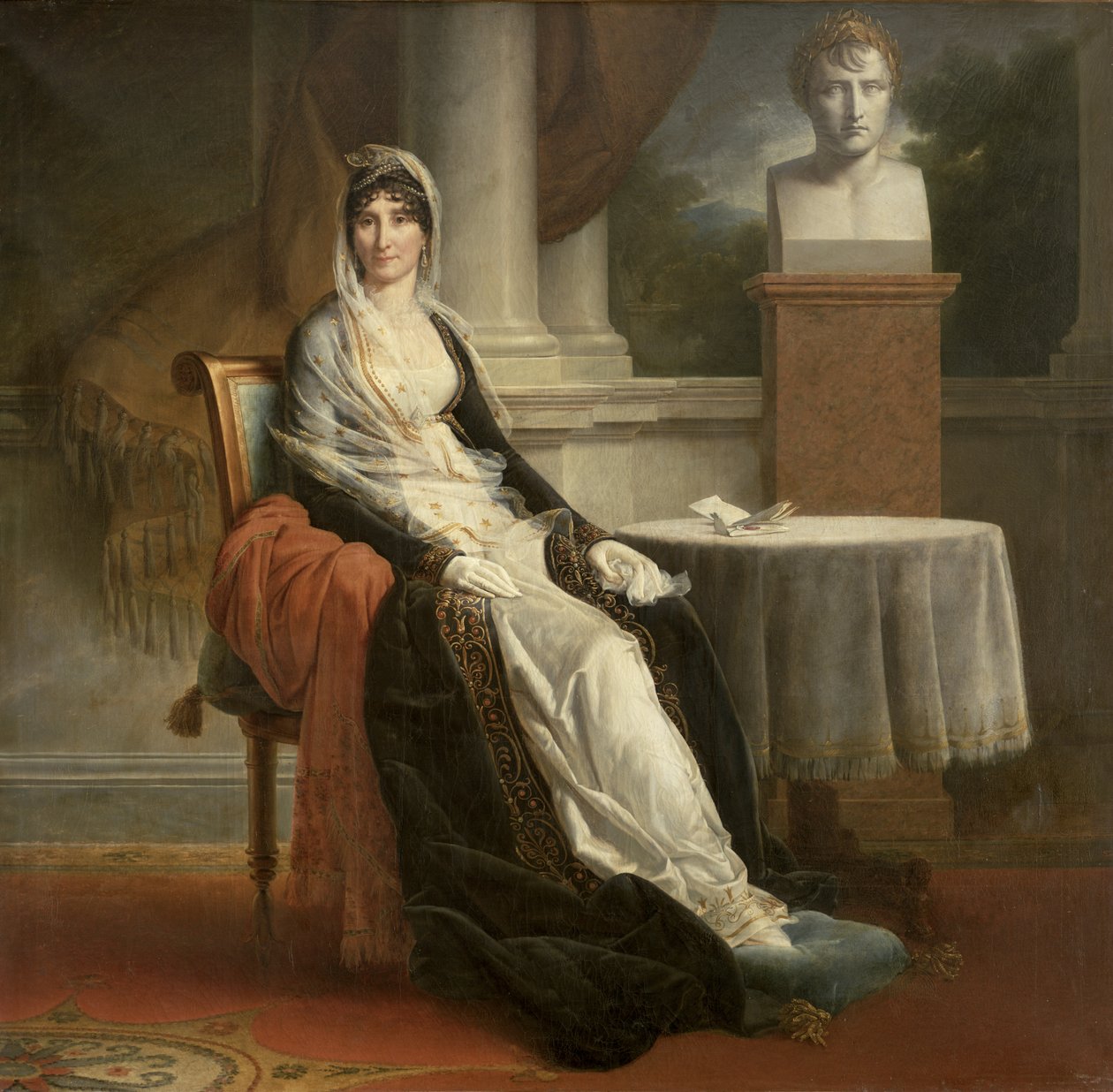 Marie-Laetitia Ramolino (1750-1836) 1803 autorstwa Baron François Pascal Simon Gérard