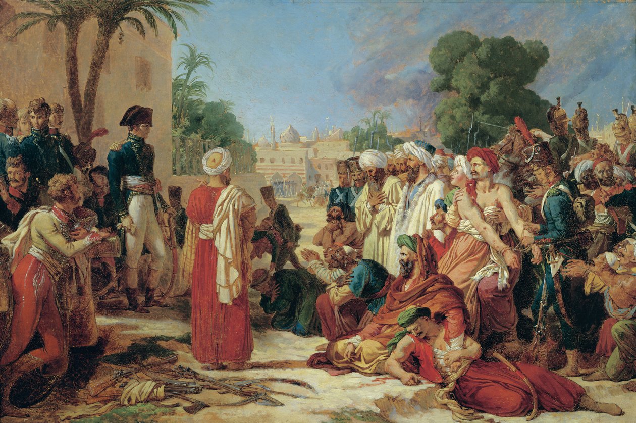 Бонапарт (1769-1821) Каирын туйлуудад autorstwa Baron Pierre Narcisse Guerin