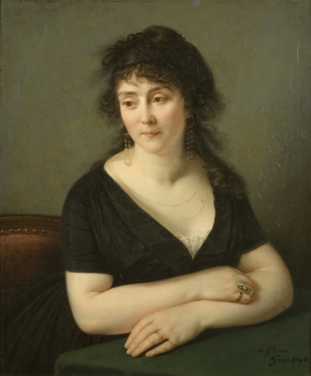 Portret Madame Bruyere autorstwa Baron Antoine Jean Gros