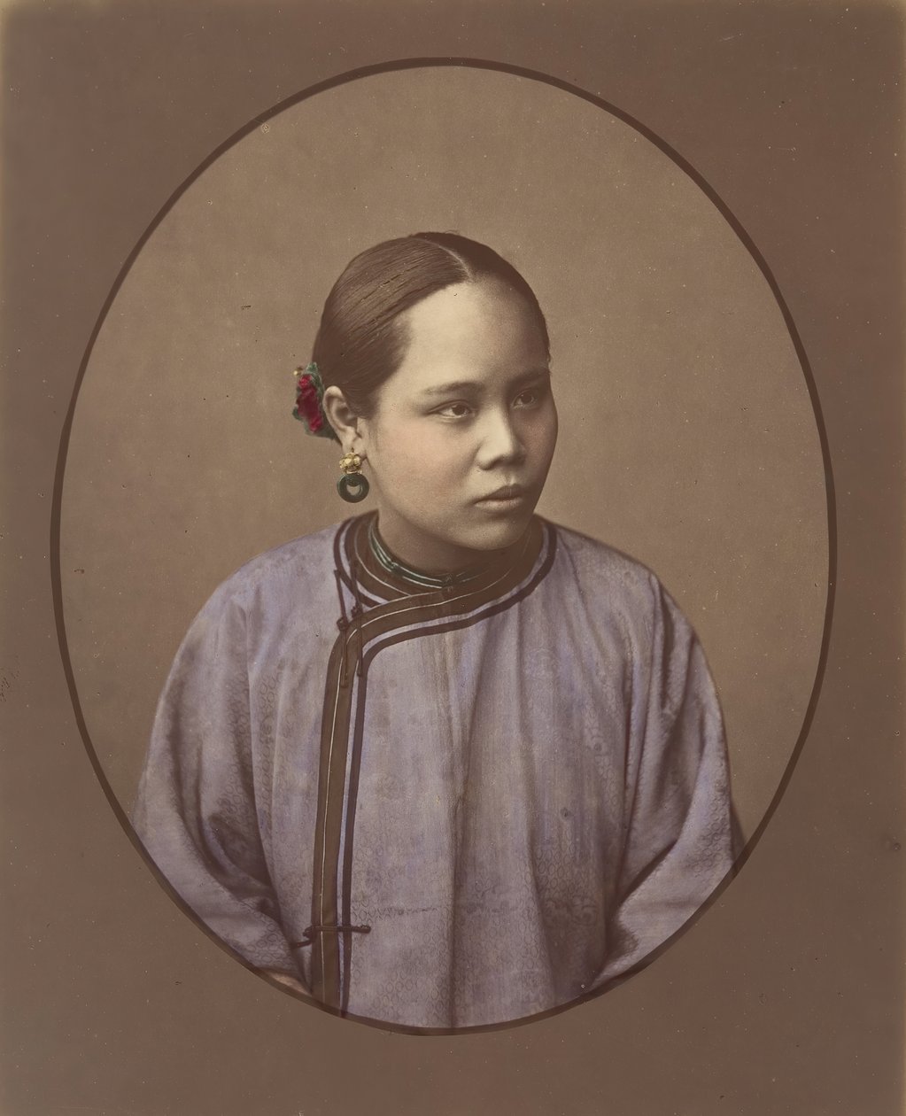 Dziewczyna z Szanghaju, 1870. autorstwa Baron Raimund von Stillfried