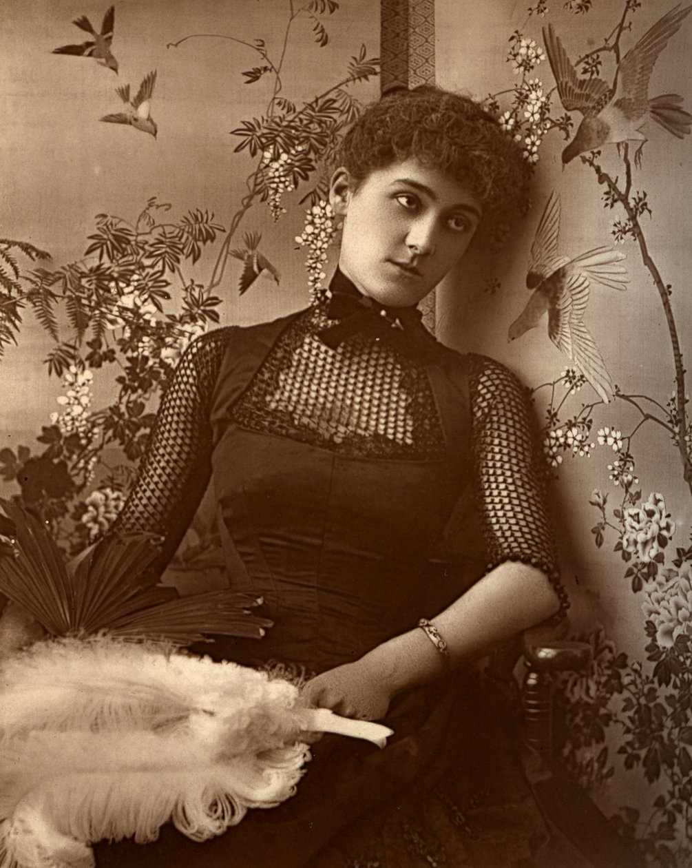 Mary Moore, brytyjska aktorka, 1886 autorstwa Barraud