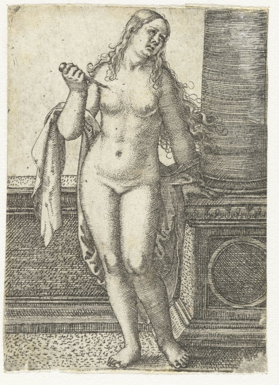 Śmierć Lukrecji autorstwa Barthel Beham