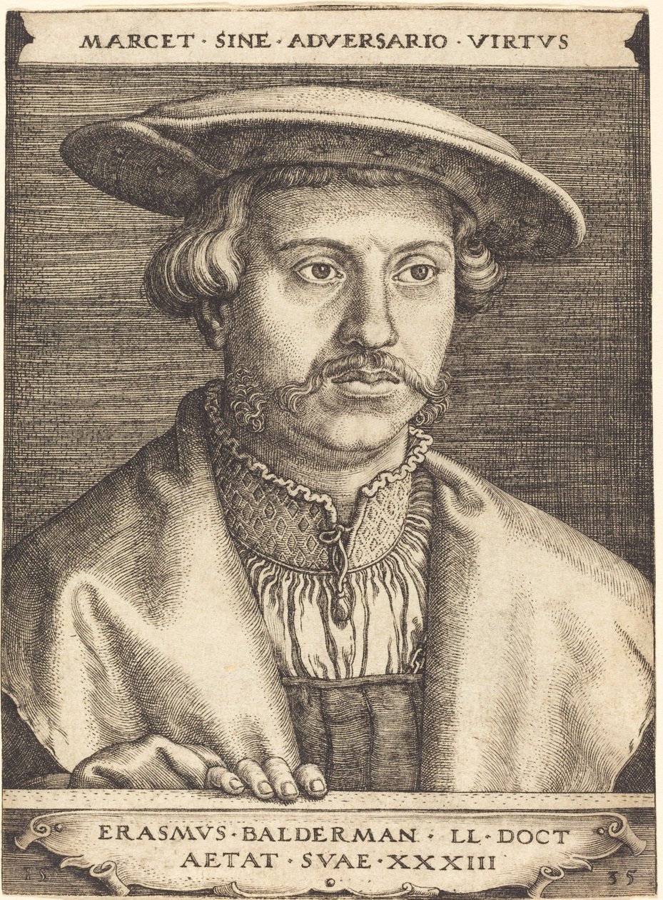 Erazma Baldermana autorstwa Barthel Beham