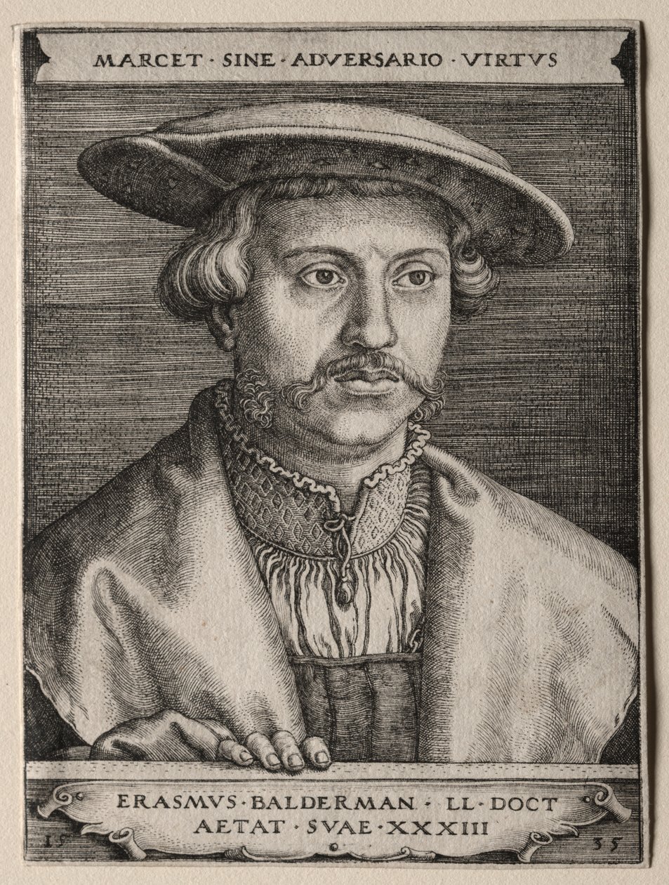 Erazma Baldermana autorstwa Barthel Beham