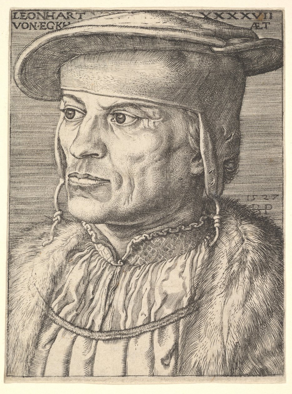 Leonard z Eckh, 1527. autorstwa Barthel Beham