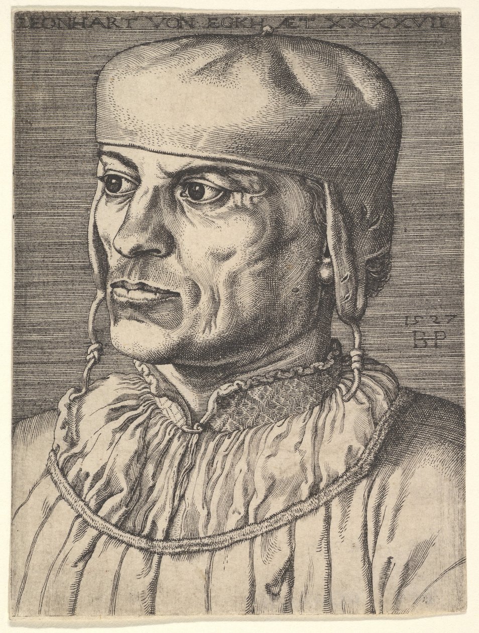 Leonhart von Eck, 1527. autorstwa Barthel Beham