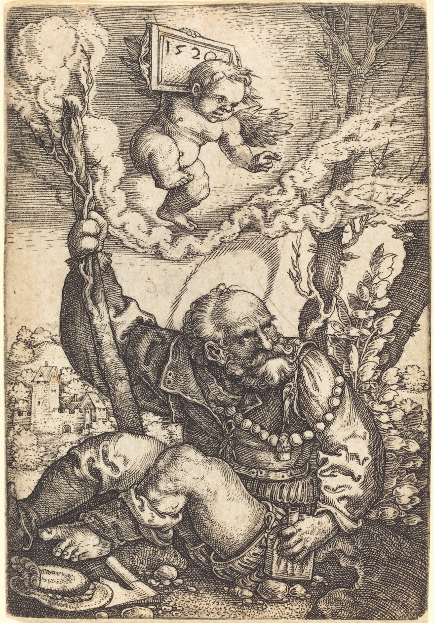 Święty Krzysztof autorstwa Barthel Beham