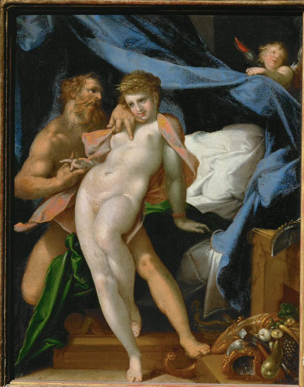 Vulcan i Maia ... autorstwa Bartholomaeus Spranger