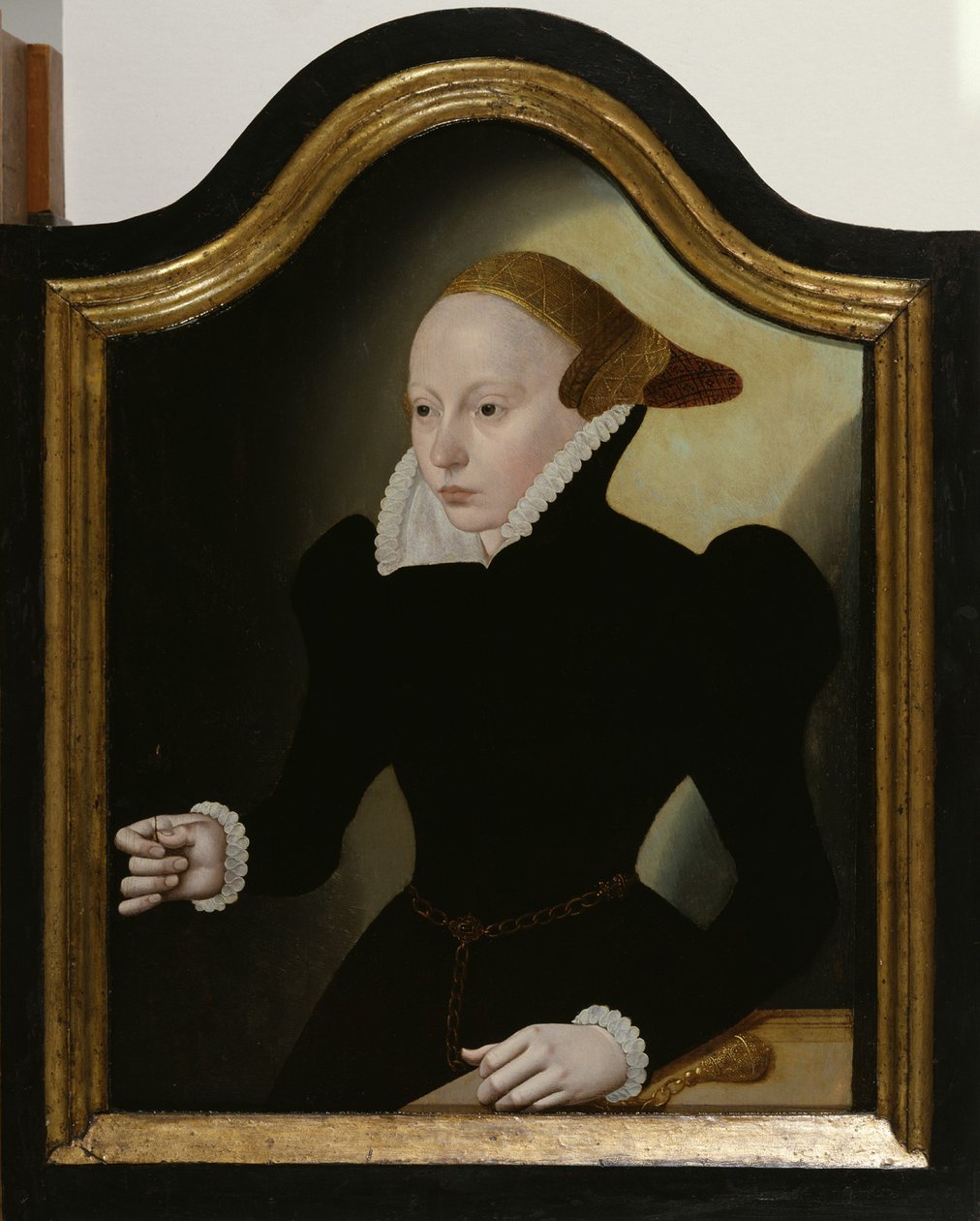 Portret młodej kobiety autorstwa Bartholomaeus Bruyn