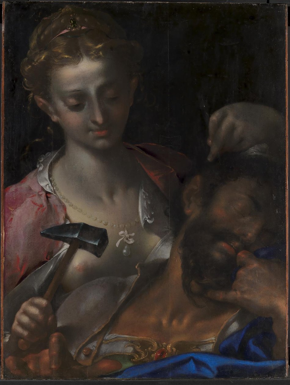 Jael zabija Siserę autorstwa Bartholomeus Spranger