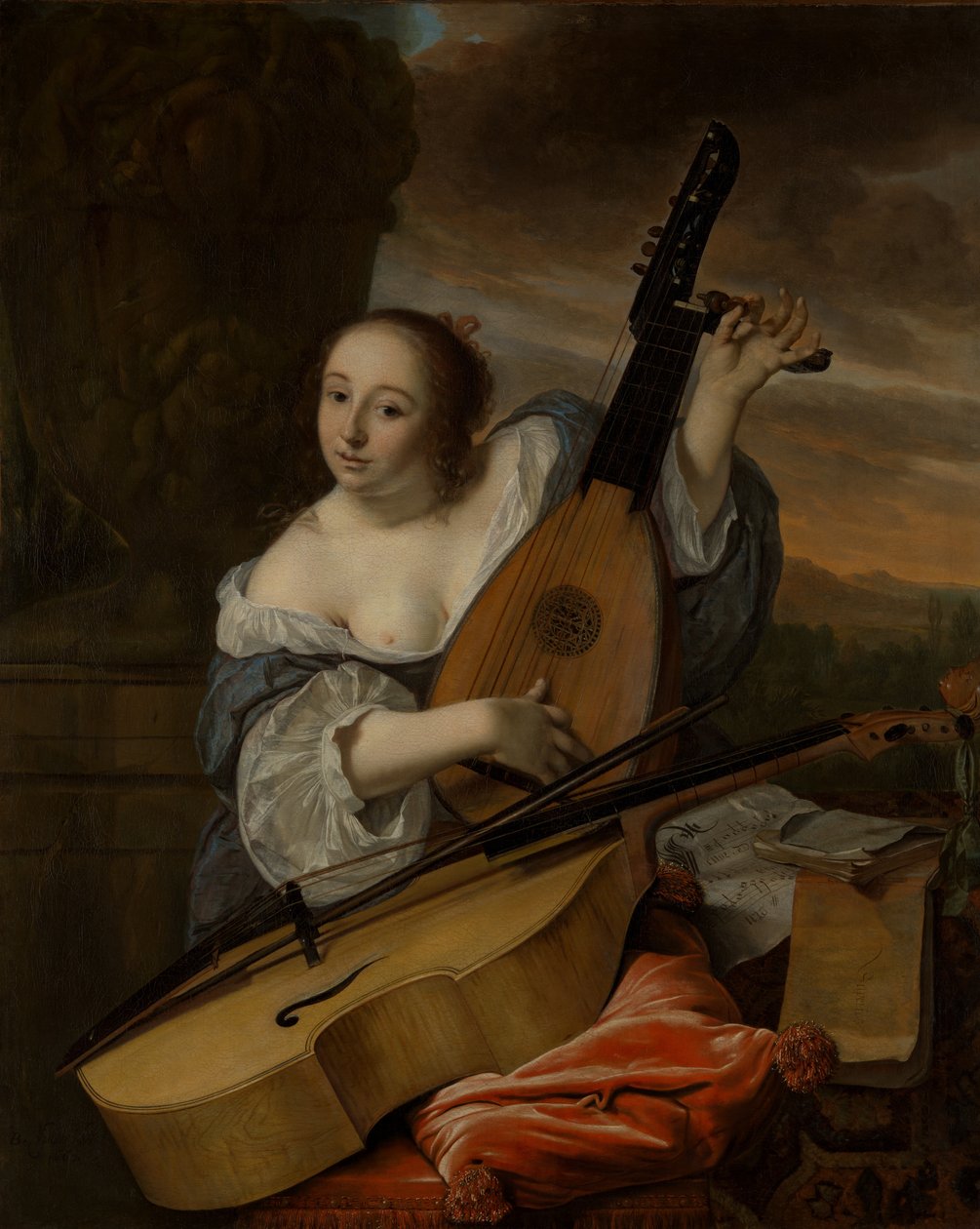 Muzyk, 1662. autorstwa Bartholomeus van der Helst