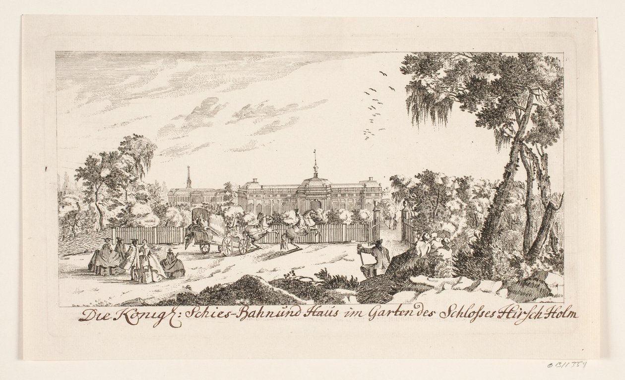Strzelnica w zamku Hørsholm autorstwa Bartholomæus Roque