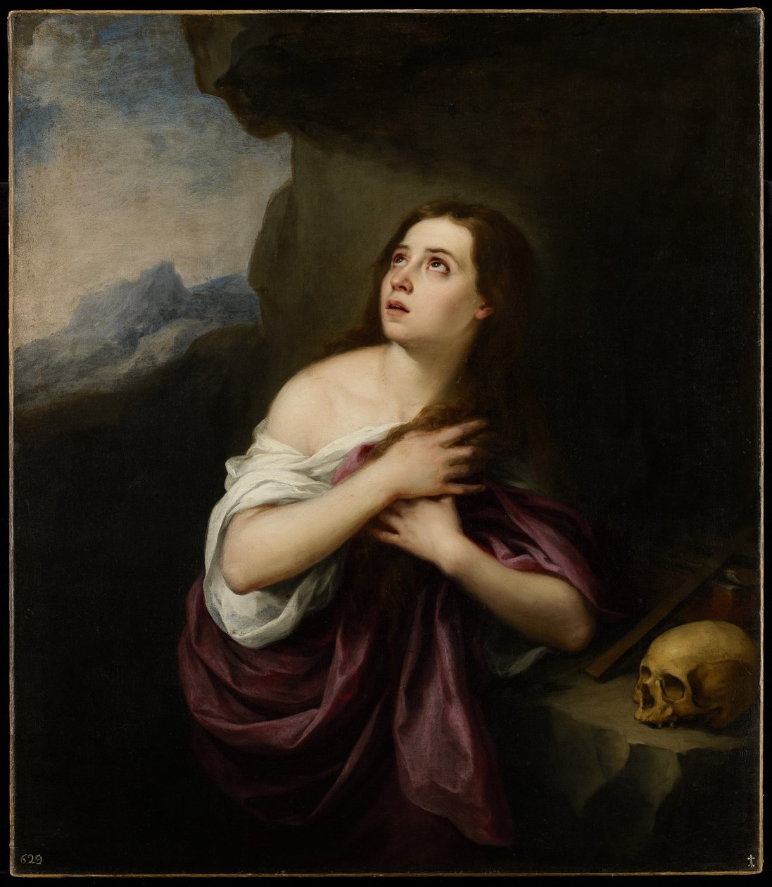 Magdalena pokutująca, ok.1650-65 autorstwa Bartolomé Esteban Murillo
