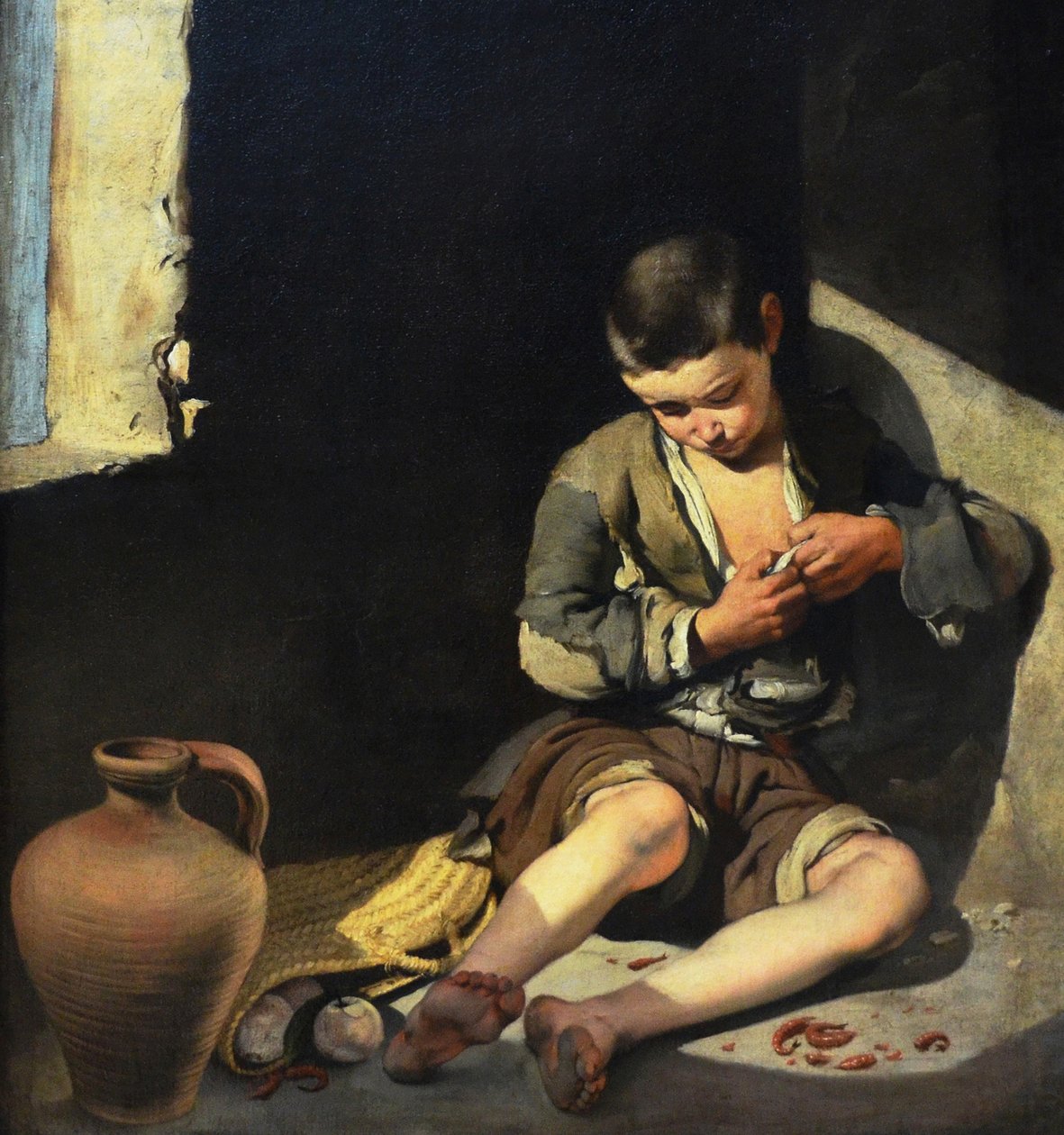 Młody żebrak autorstwa Bartolomé Esteban Murillo