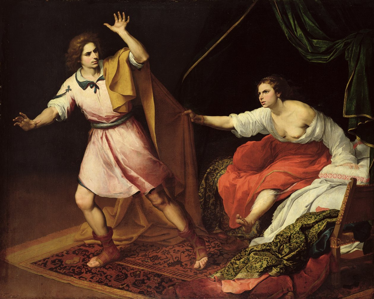 Żona Józefa i Potyfara autorstwa Bartolomé Esteban Murillo