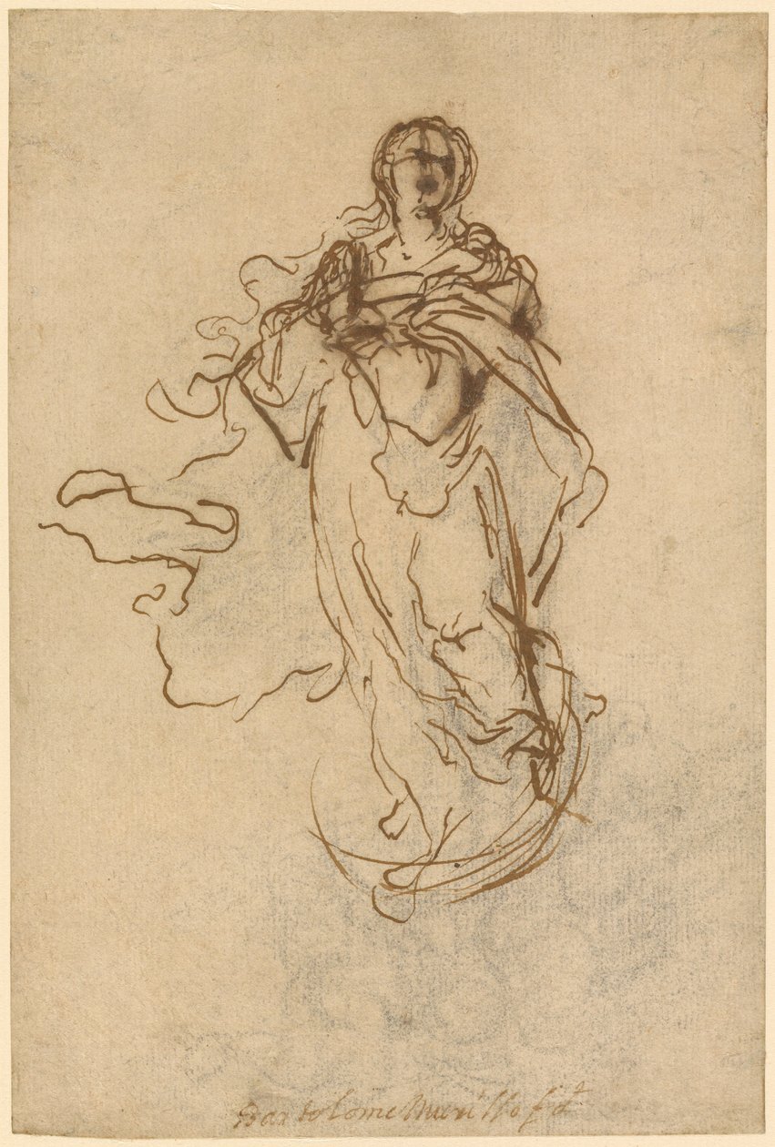 Niepokalane Poczęcie autorstwa Bartolomé Esteban Murillo
