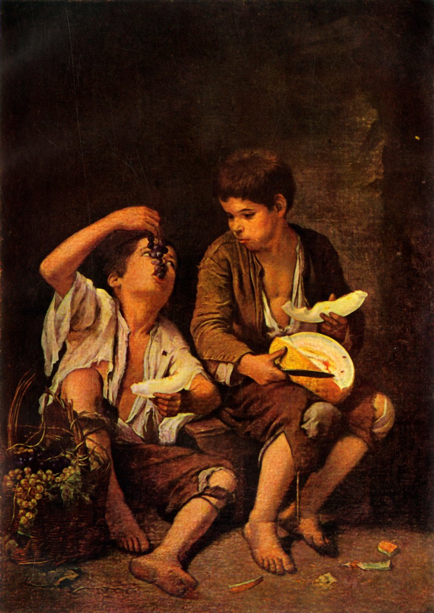 Zjadacze melonów, ok. 1650, 1946. autorstwa Bartolomé Esteban Murillo
