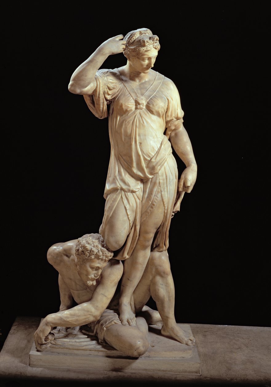 Zwycięstwo, 1540 (marmur) autorstwa Bartolomeo Ammannati