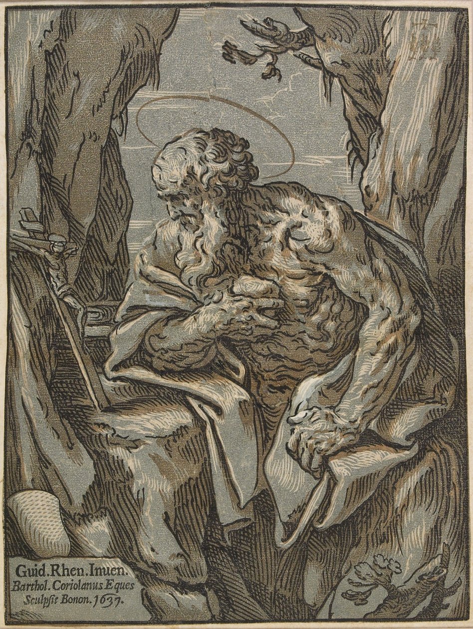 Święty Hieronim, 1637 autorstwa Bartolommeo Coriolano