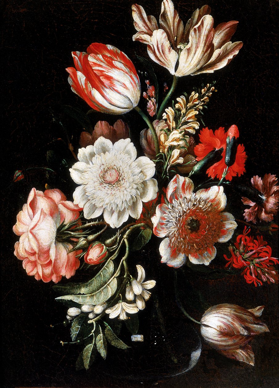 Kwiaty autorstwa Bartolomeo Ligozzi