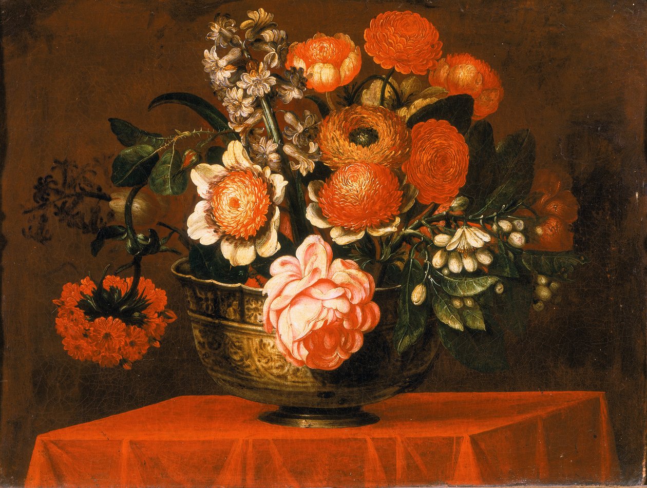 Kwiaty autorstwa Bartolomeo Ligozzi