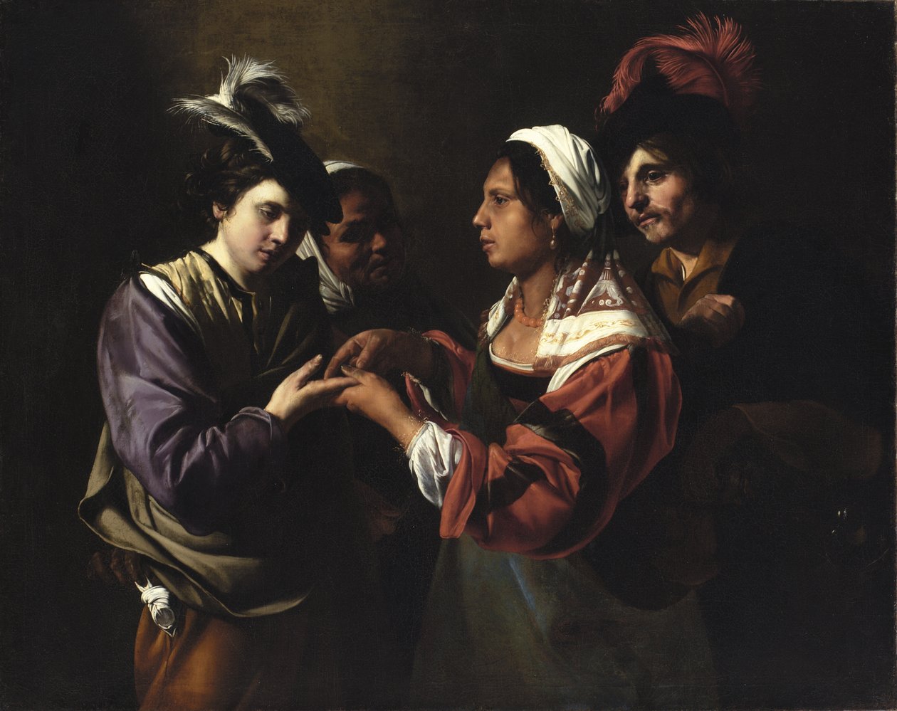 Wróżka, c.161617 autorstwa Bartolomeo Manfredi