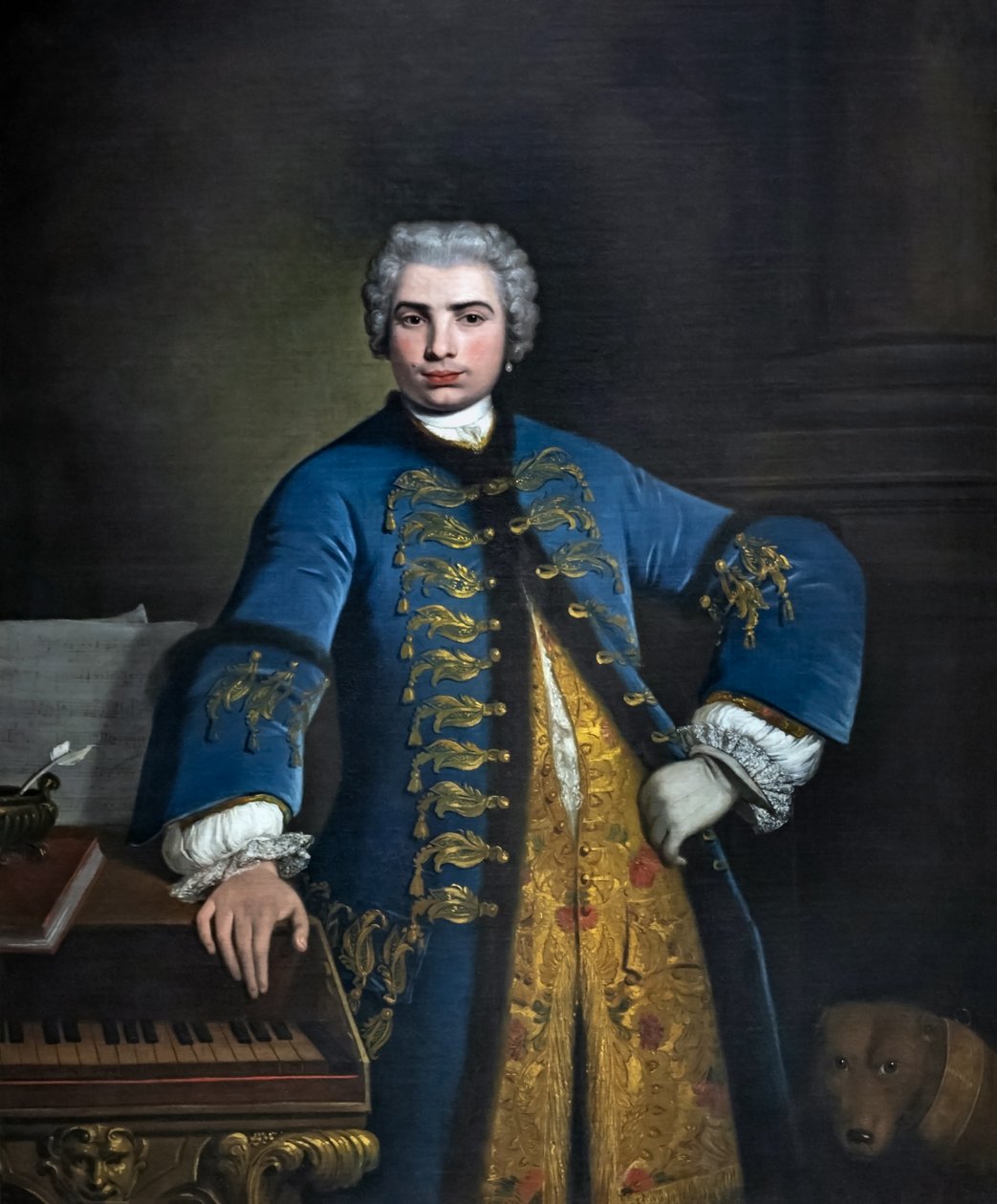 Portret Farinellego autorstwa Bartolomeo Nazari