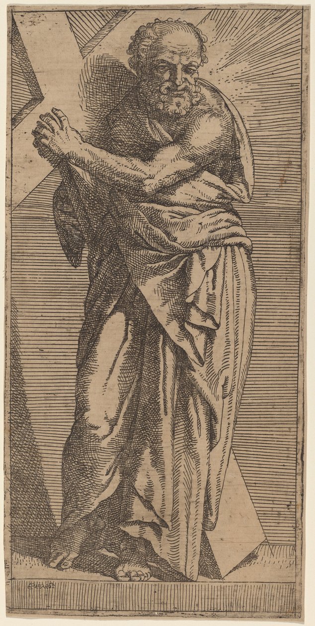 Święty Andrzej autorstwa Bartolomeo Passarotti
