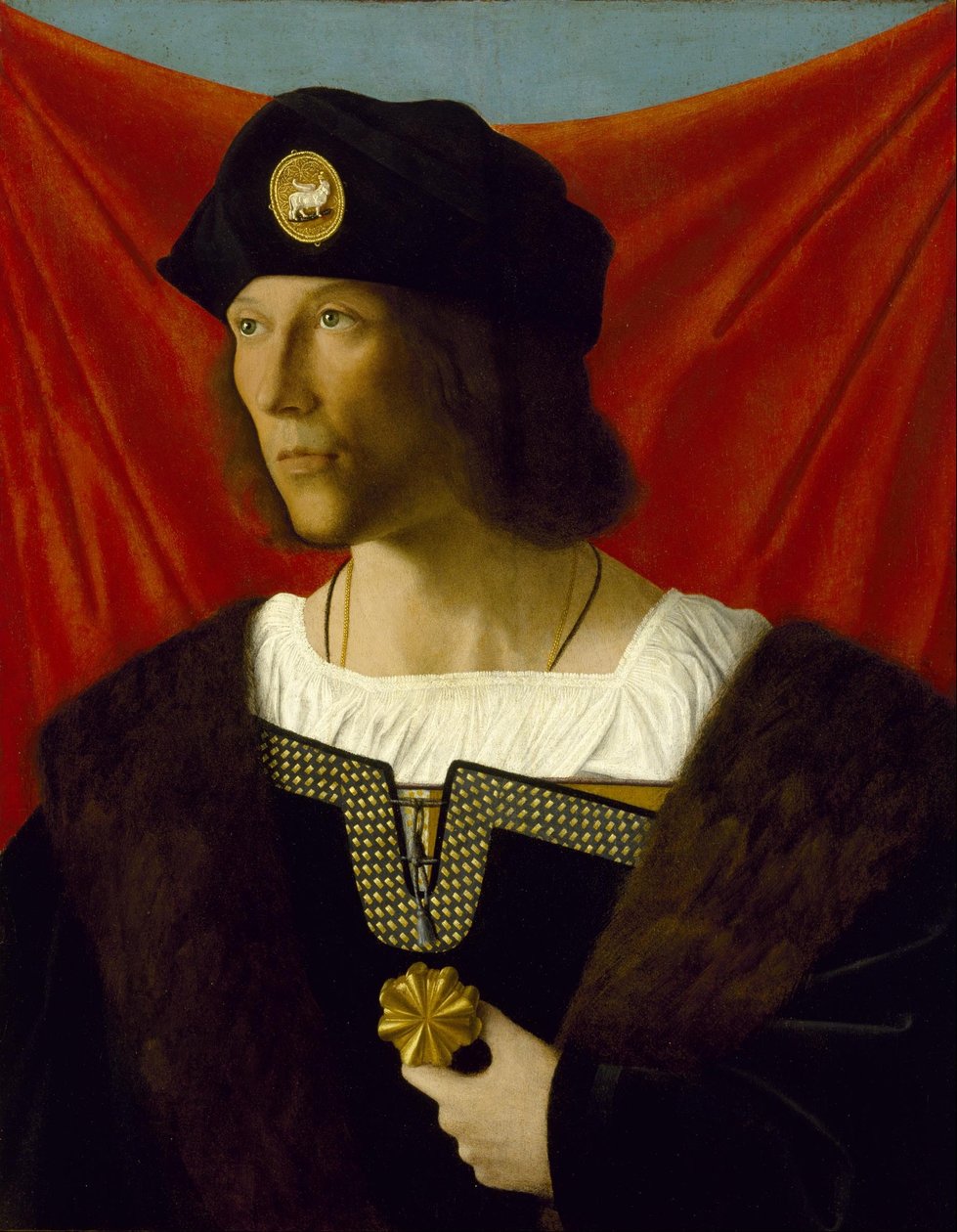 Portret dżentelmena autorstwa Bartolomeo Veneto