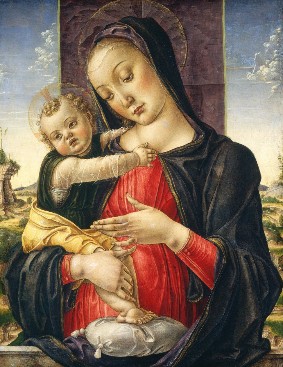 Madonna z Dzieciątkiem, c. 1475. autorstwa Bartolomeo Vivarini