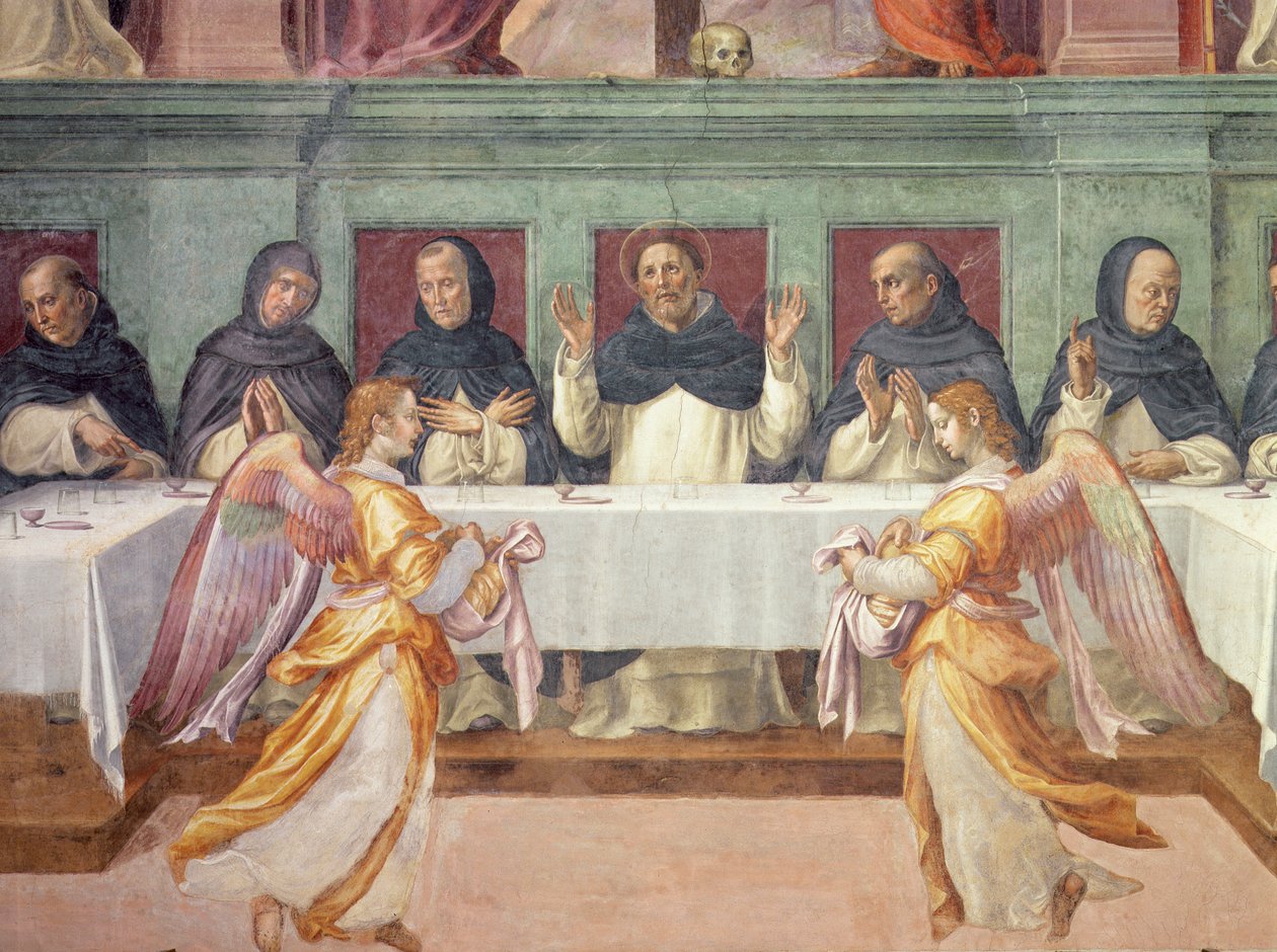 Ostatnia Wieczerza, z refektarza San Marco (detal 43920) autorstwa Bartolommeo Sogliani