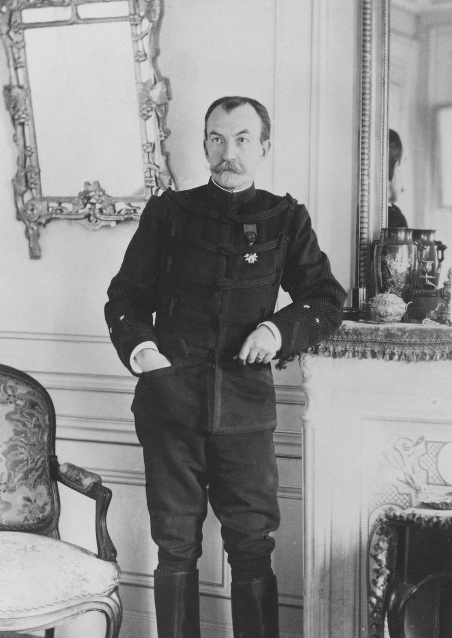 Portret generała de Pellieux autorstwa Bary