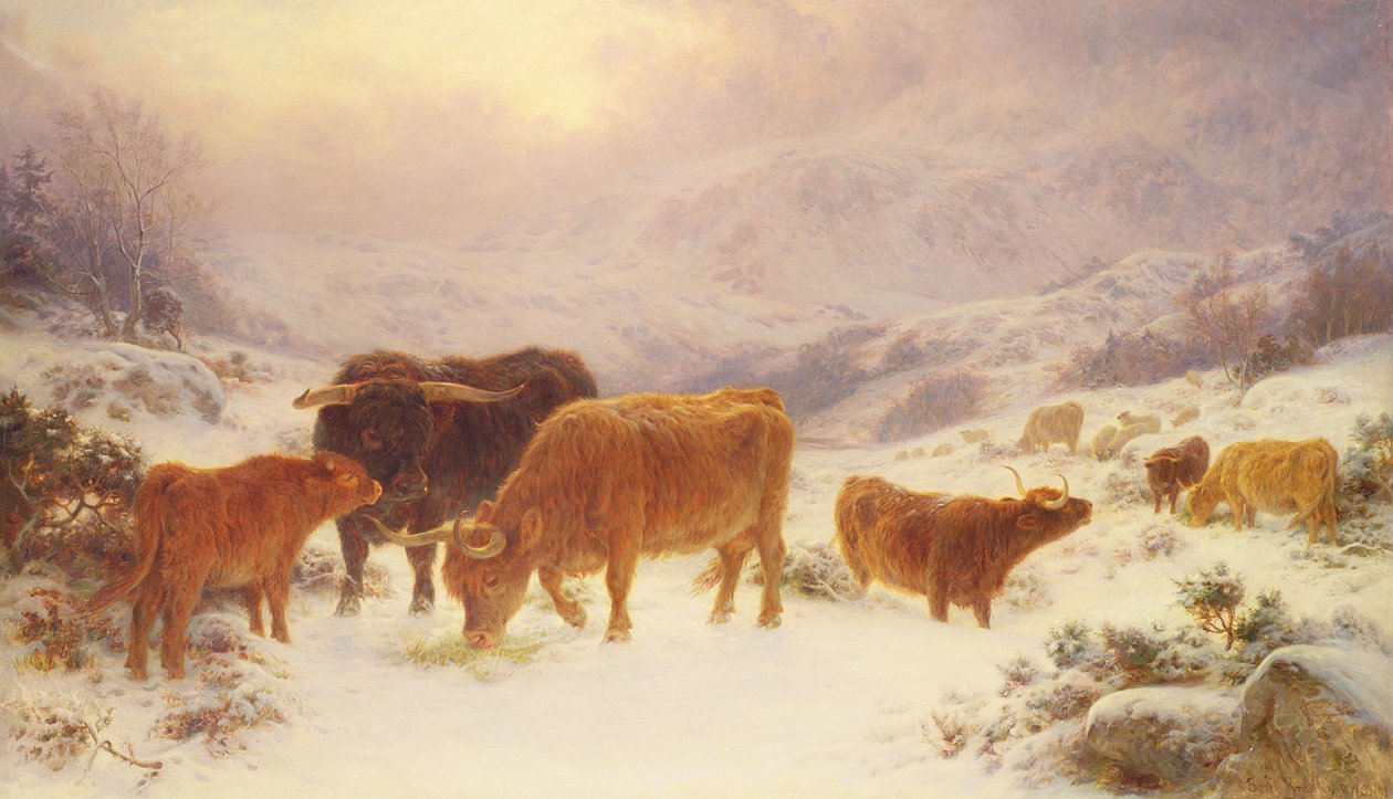 Ciężkie czasy, 1898 autorstwa Basil Bradley
